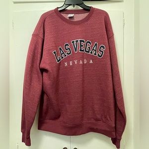 Burgundy Vegas Sweater